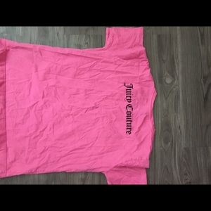 Juice couture pink shirt